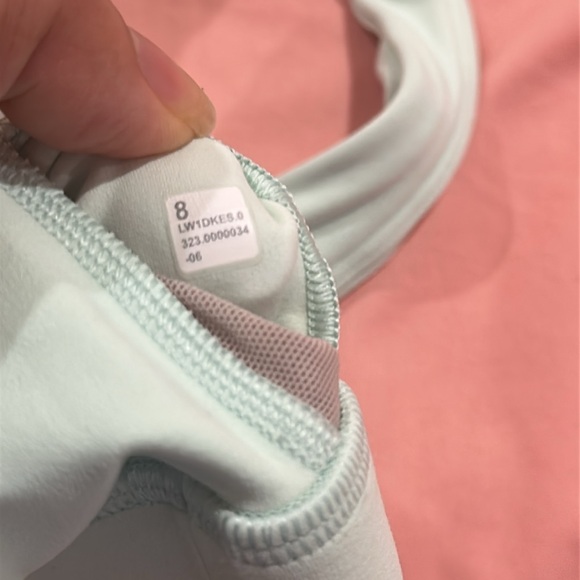 Lulu🍋 Align High Neck tank, wild mint size 8 EUC - Picture 9 of 9